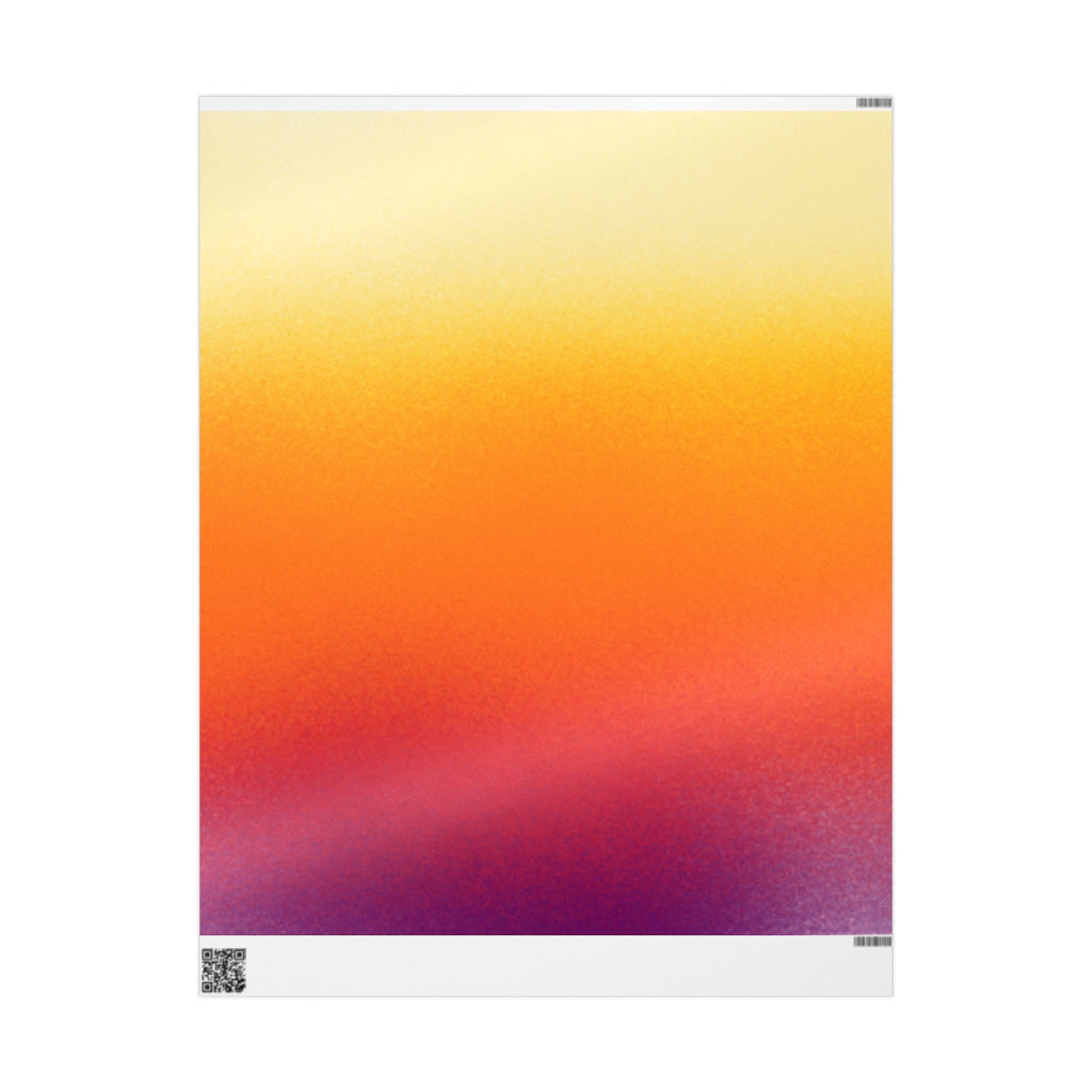 Sunset Aura Wrapping Paper