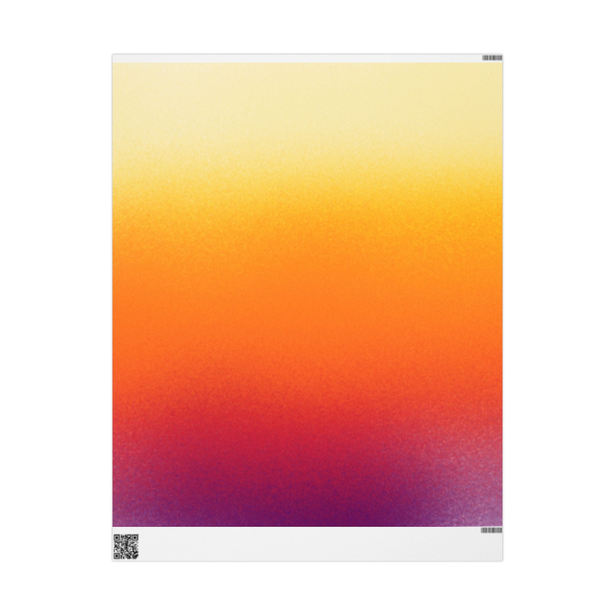 Sunset Aura Wrapping Paper