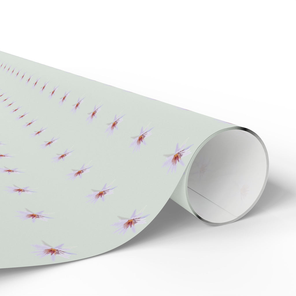 Blu Lotus Wrapping Paper